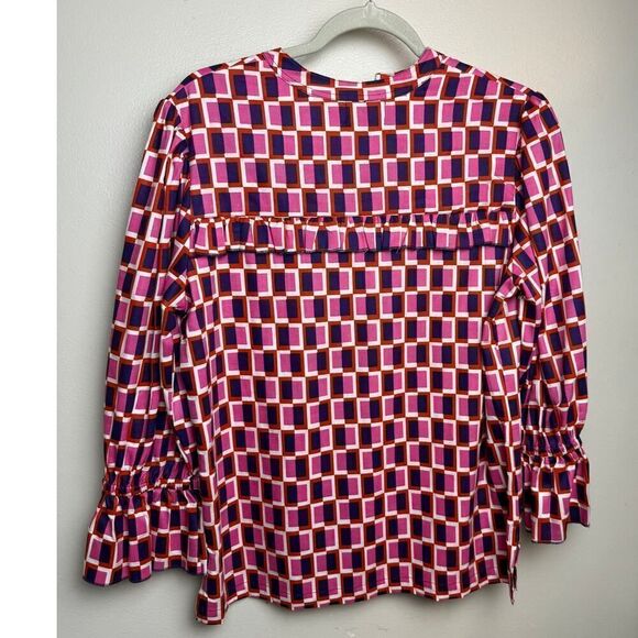 NWT Beyond by Vera Stella Blouse Equilibrium Pink Sz. M - Picture 5 of 6